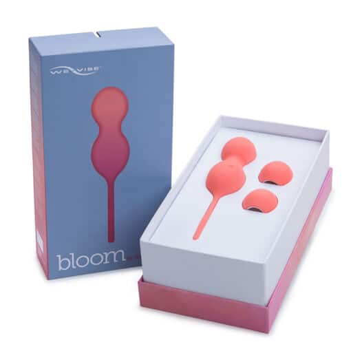 We-Vibe Bloom Vibrating Kegel Balls - Coral