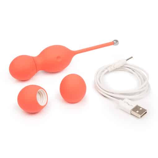 We-Vibe Bloom Vibrating Kegel Balls - Coral - Image 2