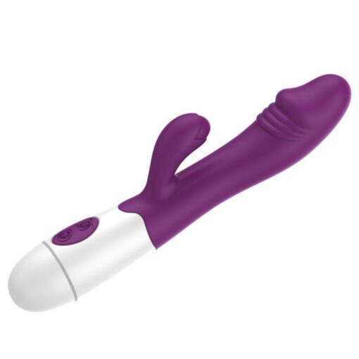 Pretty love - Rechargeable Snappy Silicone Vibrator - Purple