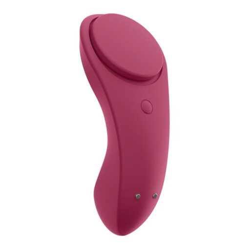 Satisfyer Sexy Secret Panty Vibrator Wine Red - Image 2