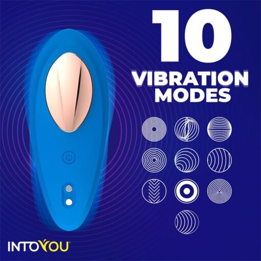 App Series - Silicone Panty Vibrator Blue - Image 3