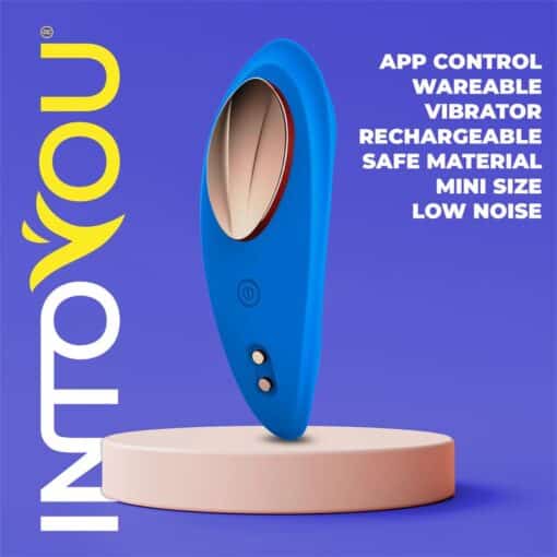 App Series - Silicone Panty Vibrator Blue - Image 8