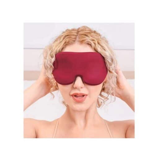 Sportsheets Saffron Blindfold - Red/Black - Image 2