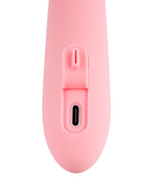 Svakom Mori Neo Rechargeable Silicone App Compatible Interactive Rabbit Vibrator - Pink - Image 3