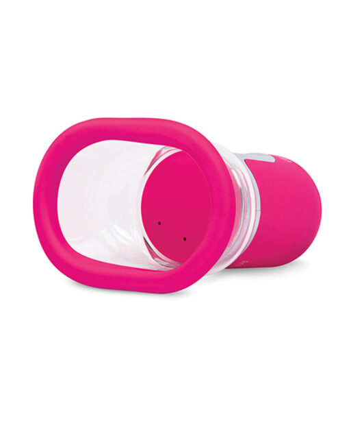 Lux Fetish Rechargeable 4 Function Auto Pussy Pump with Clit Stimulator - Pink - Image 3