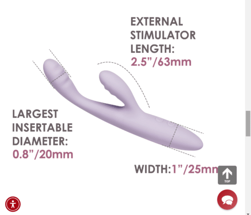 Svakom CICI Plus 2 Rechargeable Silicone App Controlled G-Spot Warming Vibrator - Lavender - Image 4