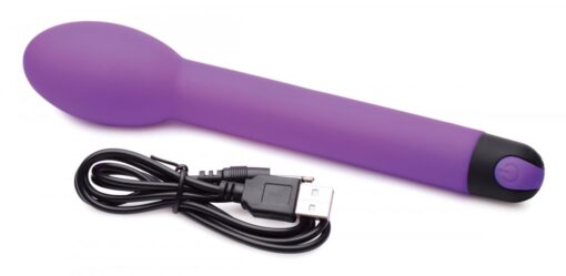 Bang - 10X Silicone G-Spot Vibrator - Purple - Image 2