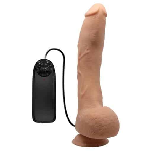 Baile Jack 27cm Vibrating Lifelike Skin Dildo - Image 8