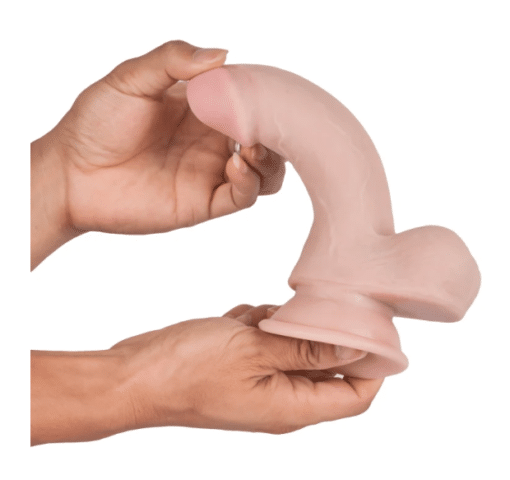 7.5" Knight Cock 3D Triple Density Dildo - Image 4