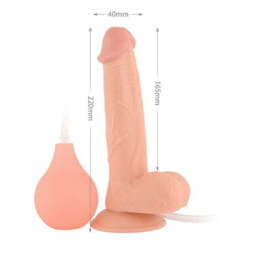 8.5” Easy-Squirter Ejaculating Realistic Dildo - Image 3