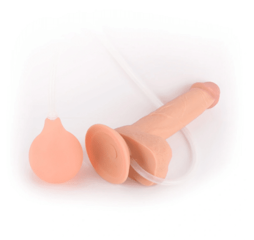 8.5” Easy-Squirter Ejaculating Realistic Dildo - Image 2