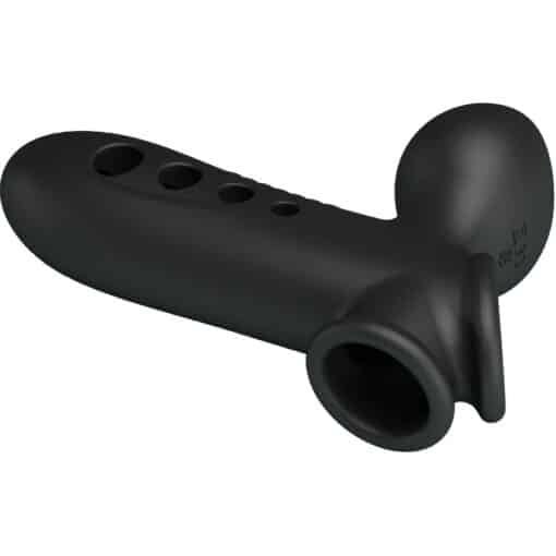 Pretty Love - Crane Penis sleeve with Airbag - Black - Image 2