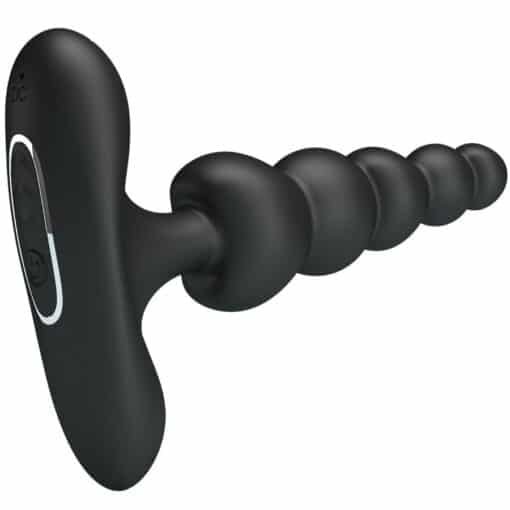 Pretty Love - Corban Anal Vibrator 10 Vibrations - Black - Image 2
