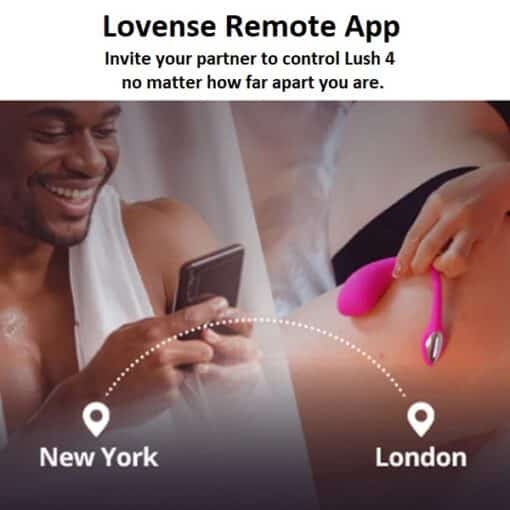 Lovense Lush 4 – The new Improved 2025 most powerful bluetooth remote control LED vibrator - Image 9