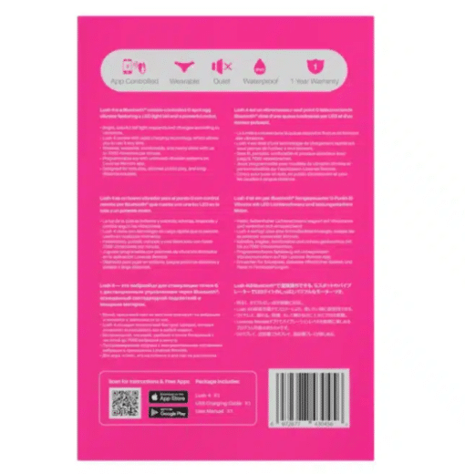 Lovense Lush 4 – The new Improved 2025 most powerful bluetooth remote control LED vibrator - Image 5