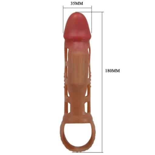 Pretty Love – Preston Vibrating Penis sleeve 18cm - Image 7