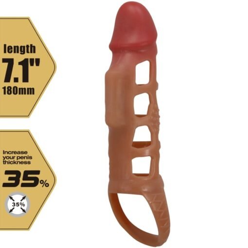 Pretty Love – Preston Vibrating Penis sleeve 18cm - Image 8