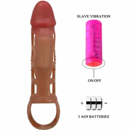 Pretty Love – Preston Vibrating Penis sleeve 18cm - Image 9