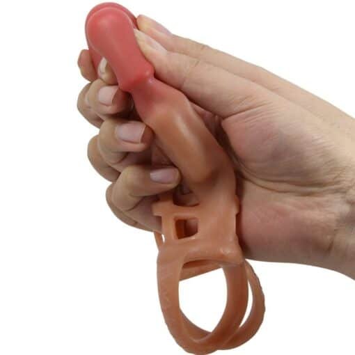 Pretty Love – Preston Vibrating Penis sleeve 18cm - Image 6