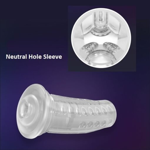 Lovense Nuetral-Shaped Sleeve for Max 2 - Clear - Image 3