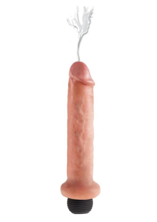 King Cock Squirting Dildo 7in - Vanilla - Image 2