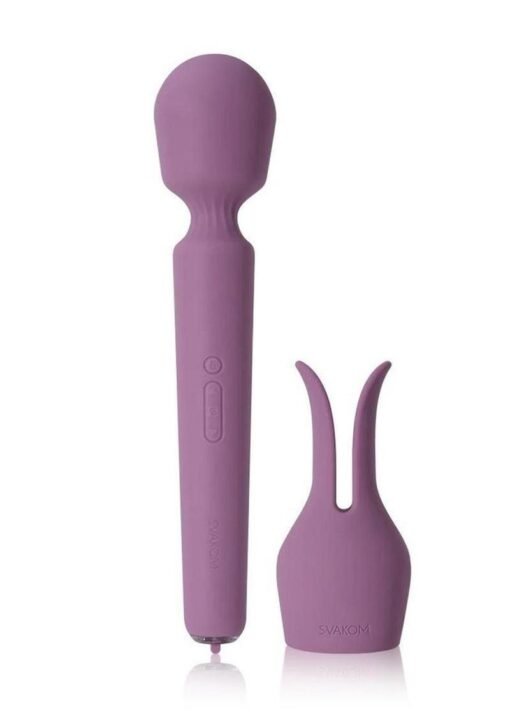 Svakom - Emma Neo 2 - App Compatible Rechargeable Silicone Heated Vibrator - Lavender - Image 4