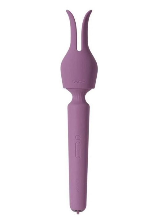 Svakom - Emma Neo 2 - App Compatible Rechargeable Silicone Heated Vibrator - Lavender - Image 3