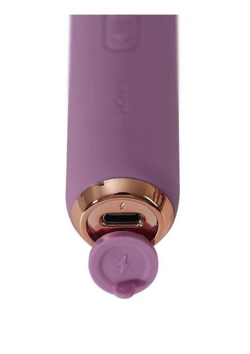 Svakom - Mini Emma Neo - App Compatible Rechargeable Silicone Vibrator - Lavender - Image 3
