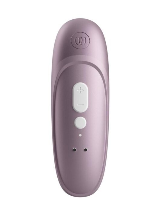 Womanizer Pro Rechargeable Silicone Air Pulse Clitoral Vibrator - Lavender/White - Image 3