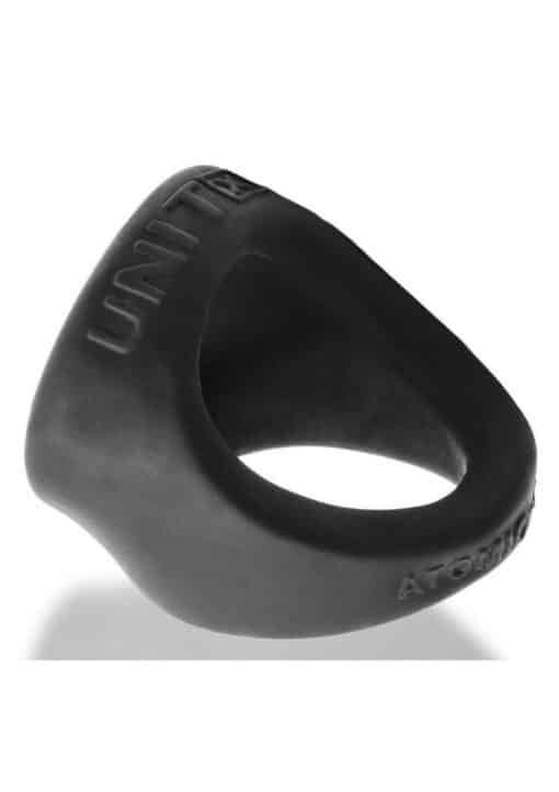 Oxballs Atomic Jock Unit-X Silicone Cock Sling Night Edition - Black - Image 4