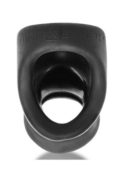 Oxballs Atomic Jock Unit-X Cock Ring and Ball Stretcher Night Edition - Black - Image 2