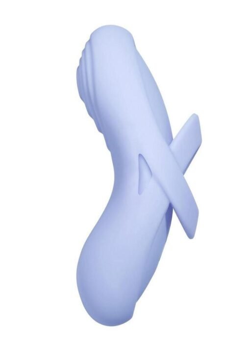 Svakom - Echo 2 - App Compatible Rechargeable Silicone Heated Finger Vibrator - Blue - Image 3
