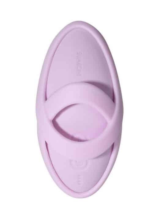 Svakom - Echo 2 - App Compatible Rechargeable Silicone Heated Finger Vibrator - Pink Lilac - Image 4