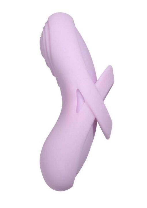 Svakom - Echo 2 - App Compatible Rechargeable Silicone Heated Finger Vibrator - Pink Lilac - Image 3