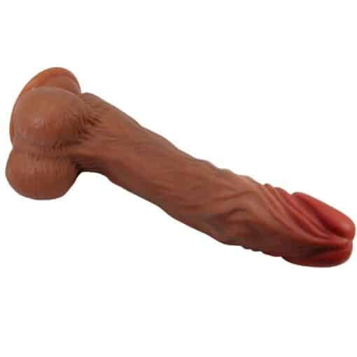 Baile - Calisto Thrusting and Rotation Realistic Dildo 24cm - Flesh - Image 5