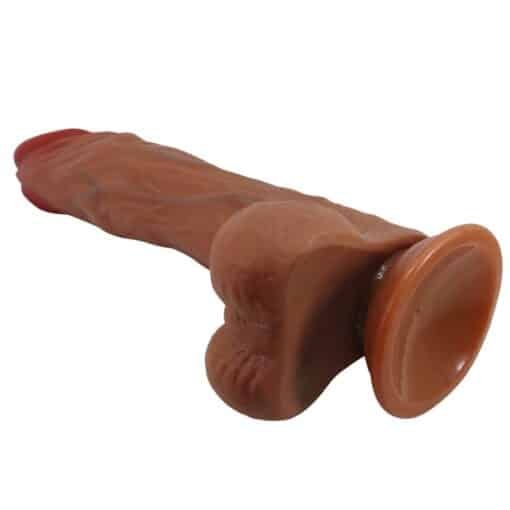 Baile - Calisto Thrusting and Rotation Realistic Dildo 24cm - Flesh - Image 6