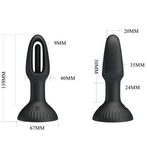 Pretty Love - Hubert Anal Plug with 7 Vibration Modes - Image 3