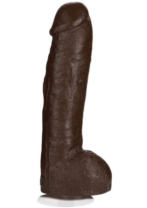 Vac-U-Lock Signature Cocks Firmskyn Bam Dildo with Removable Suction Cup 13in – Chocolate - Image 3