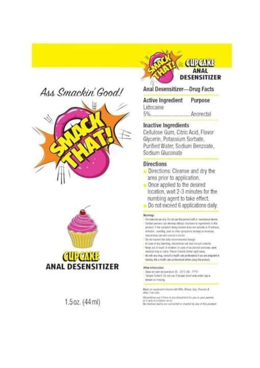 Smack That Anal Desensitizer 1.5oz - Cupcake - Image 2