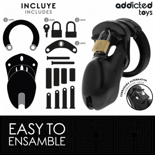 Addicted Toys – Forbidden Vault Penis Cage 10CM - Image 3