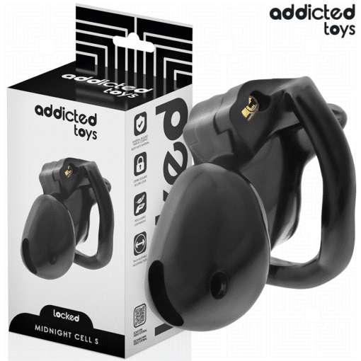 Addicted Toys - Midnight Cell Penis Cage- Small