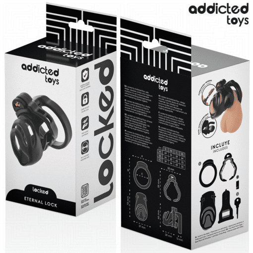 Addicted Toys – Eternal Lock Penis Cage 9CM - Image 5