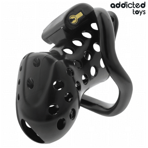 Addicted Toys – Chained Hollow Penis Cage 10.5CM - Image 7