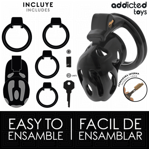 Addicted Toys - Sealed Crypt Penis Cage 8CM - Image 3