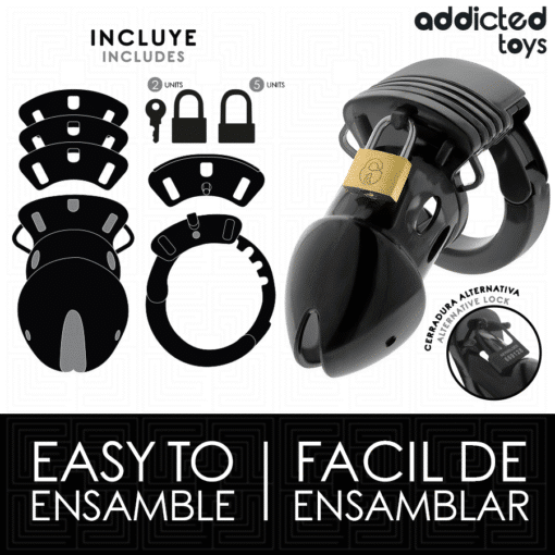 Addicted Toys - Chastity Depths Penis Cage 7.5CM - Image 3