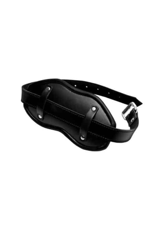 Strict Cock Head Silicone Mouth Gag - Black - Image 2