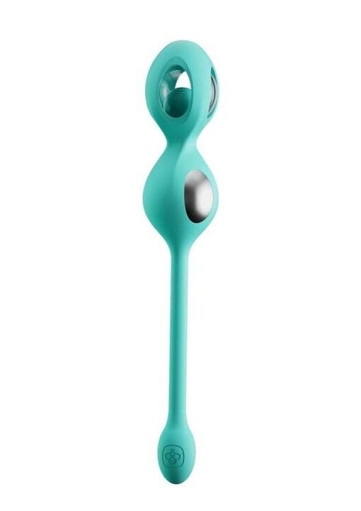 Elektra App Control E-Stim Kegel Training Set (5 Piece) - Aqua/Silver - Image 4