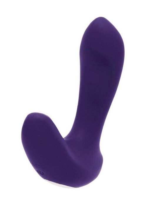 VeDo Inme Rechargeable Silicone Dual Vibrator with Remote Control - Purple - Image 2