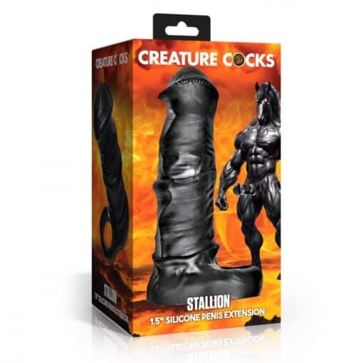 Creature Cocks Stallion 1.5" Silicone Penis Extension