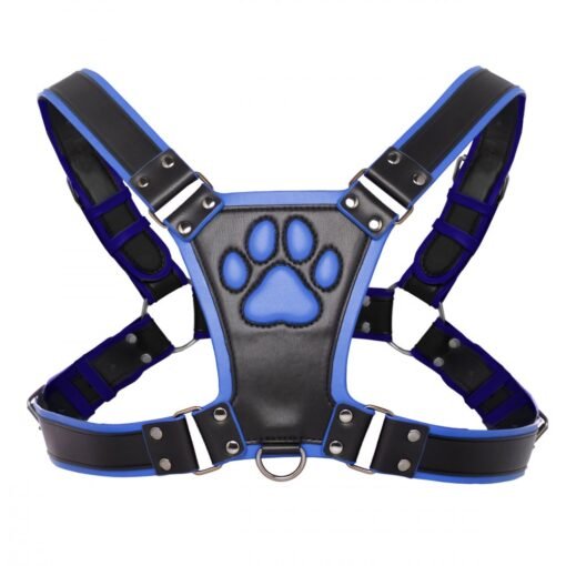 Master Series Alpha Pup Bulldog Harness - Blue - Image 2
